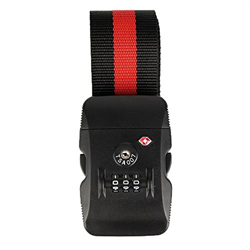 Aquiver - Correa para equipaje  negro negro