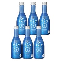 月桂冠 (アルコール5%の日本酒) アルゴ 5.0 [ 日本酒 5度 甘口 日本 京都府 300ml×6本 瓶 ]