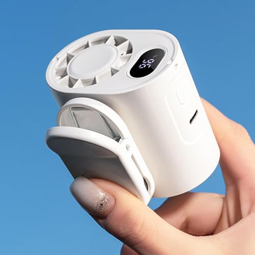 Ventilador de clip recargable para combatir el calor en el escritorio de la oficina 7
