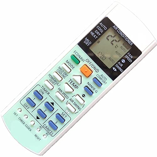 Télécommande de remplacement Panasonic A75C3208 pour réparer une clim bloquée sans code - 2
