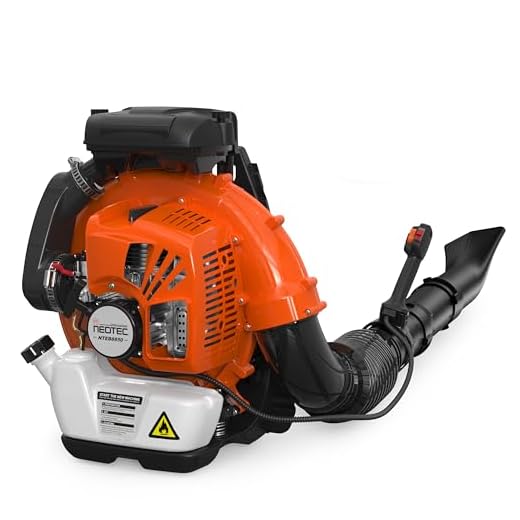 75.6cc Gas Leaf Blower Backpack 847CFM 2-Cycle Ergonomic Harness System 236 MPH Low Vibration and Cruise Control Powerful Gas Blowers for Lawn Yard Care Gifts for Dad