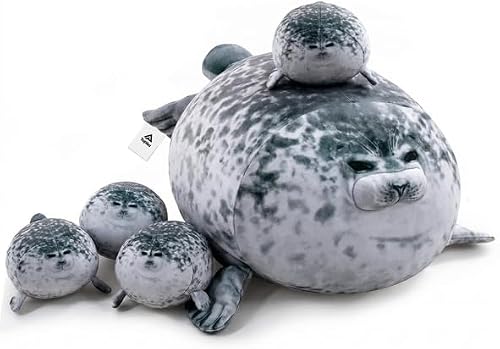 Seal Plush Cute Plushies 5pcs Tummy Time Pillow Toy