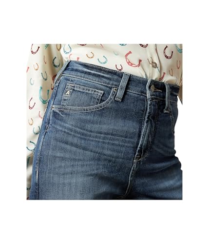 ARIAT Women's Ultra High Rise Rosalie Wide Leg Jeans3