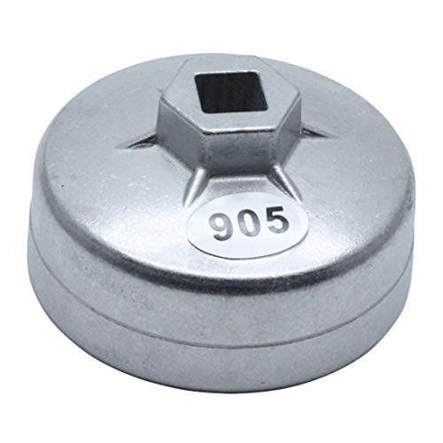 AUTUT Oil Filter Wrench,Universal 73mm 15 Flutes Oil Filter Cap Wrenches |…