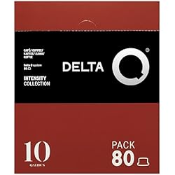 Delta Q Qalidus Coffee Pods for Delta Q Machines, 80 Capsules (XXL Pack)