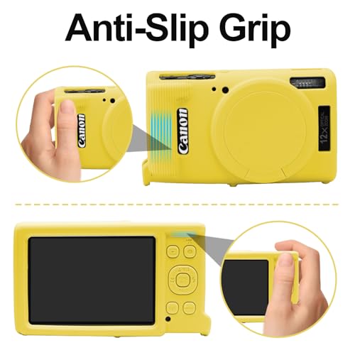 Funda silicona Easy Hood para Canon PowerShot IXY 650/ELPH 360 miniatura 4