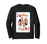 Card Game Queen Heart Board Tees