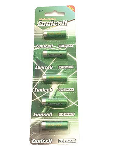 Pilas alcalinas 27A 12V pack 5 piezas miniatura 1