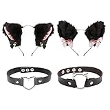 ✪Diseño Lindo y Único: La linda diadema de cosplay con campanas está diseñada con una divertida y linda forma de oreja de zorro. Se adapta fácilmente a su cabeza y lo hace cómodo de llevar. Nuestro tamaño se adapta a la circunferencia de la cabeza de la mayoría de las personas.