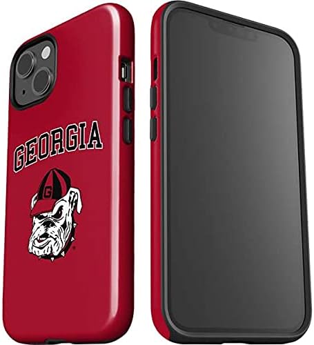 Skinit Impact Phone Case Compatible with iPhone 13 - Officially Licensed University of Georgia Bulldogs Logo Design