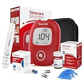 Sinocare Glucometro Misuratore Glicemia, Test di Diagnostica e Monitoraggio con Strisce Reattive e Lancette (Smart 25 Kit Nuovo)