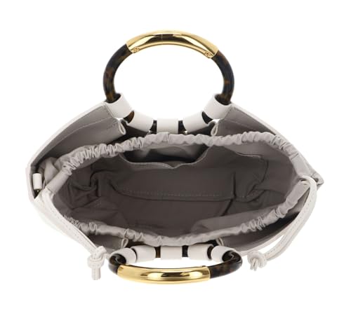 Coccinelle sac à main Shell Handbag en cuir véritable lisse - 5