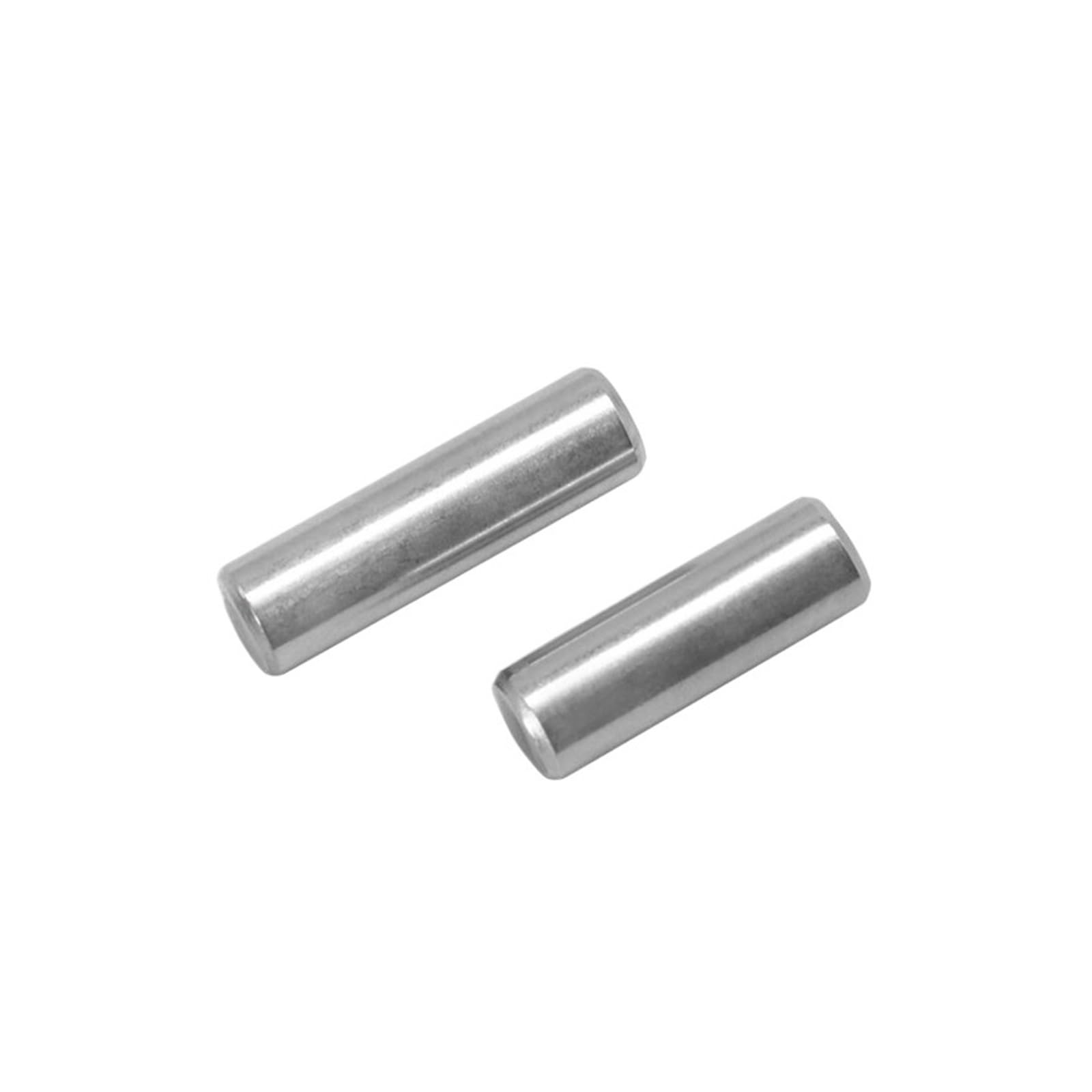 Clevis Pins, Cylindrical Dowel Pin Bearing Steel M1.5-M3 6-60mm GB119 Locating(M1.5X20mm 40pcs)