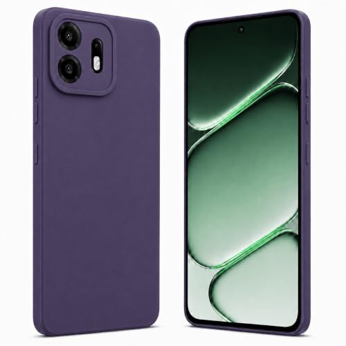 Image of FIRST MART Matte Silicone Back Cover for OnePlus N6 - Purple
