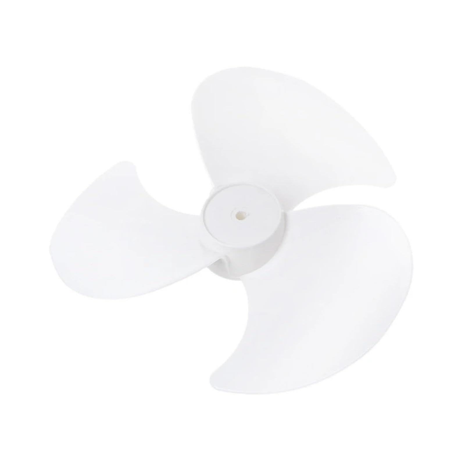 FOELANNE Plastic Fan Blade, White Plastic Fan Blade 10.63 Inch 3 Leaves Stand Table Fan Accessories 19QE
