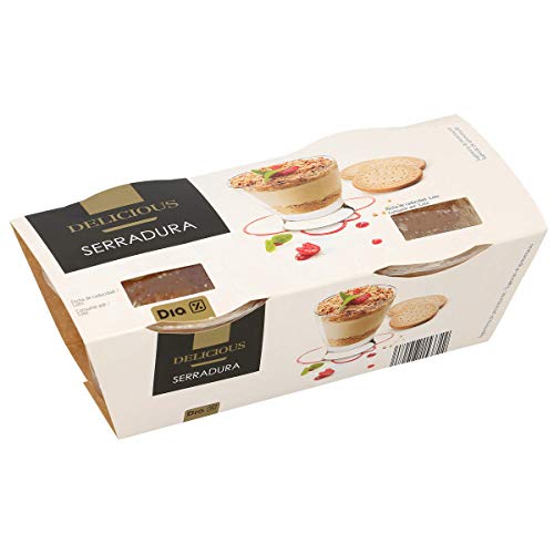 DIA CAPRICHOSO postre lácteo serradura pack 2 unidades 85 gr