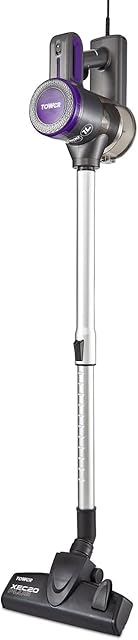 Tower T513005 Pro XEC20 Corded 3-in-1 Vacuum Cleaner with Cyclonic Suction, Built-in HEPA 13 and Detachable Handheld Mode