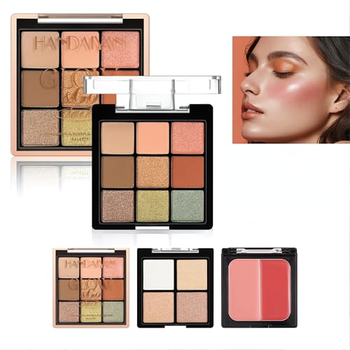Image of FORSEEKUP Eyeshadow Highlighter Blush Palette Eye and cheek palette 02#
