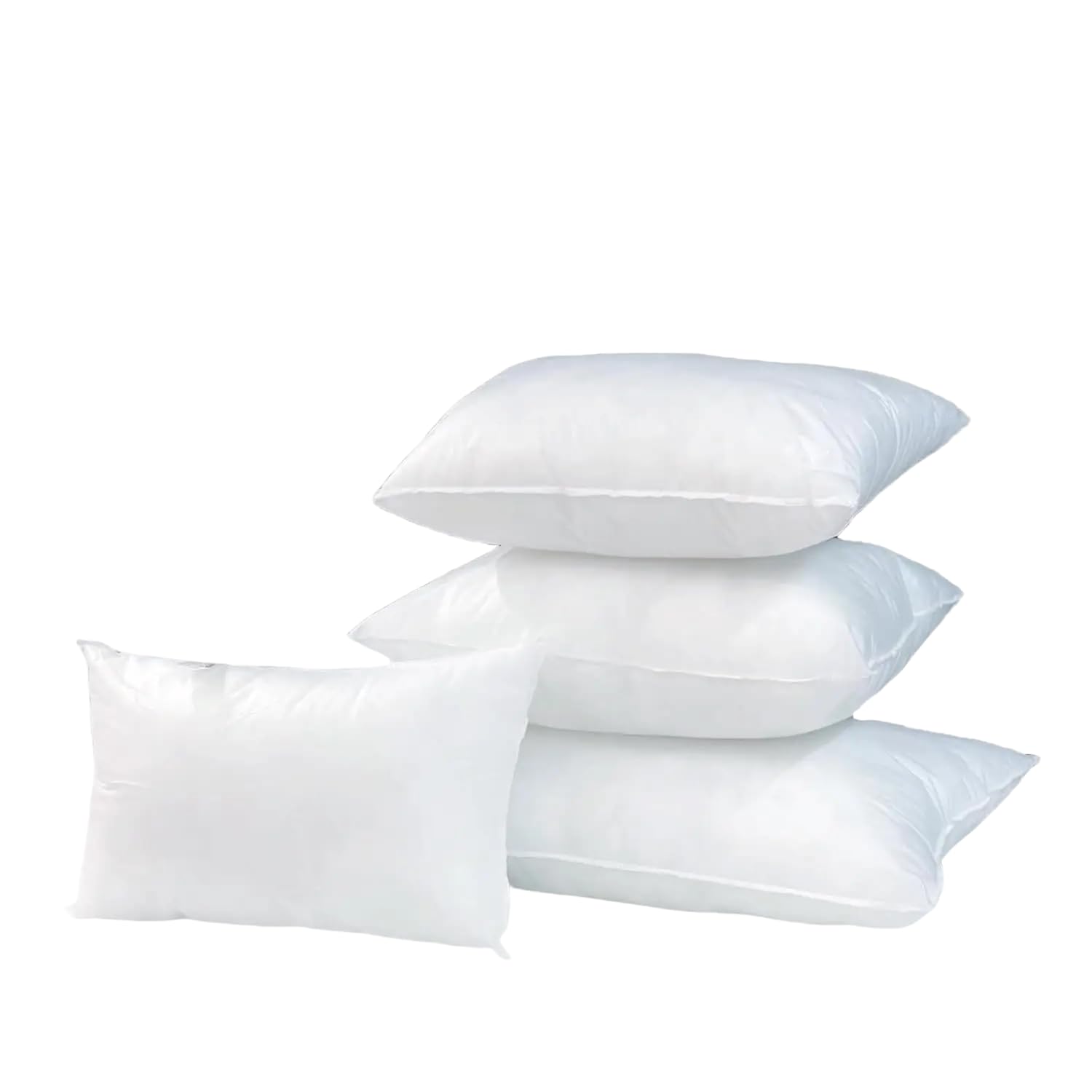British Home Bedding Luxury Pack of 10 Non Woven Deluxe Super Bounce Back for Back, Front and Side Sleepers – Replacement Inner Pillow Pair Pillows - 10 Pack - Non Woven