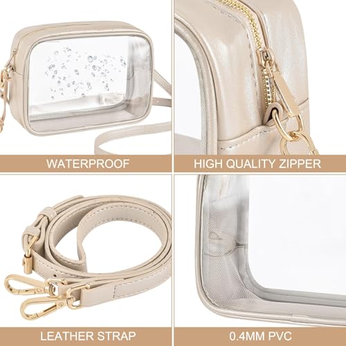 Clear Bag for Stadium Approved 12x12x6, Purse for Women Crossbody Bag for Stadium Concert Sport Festival4