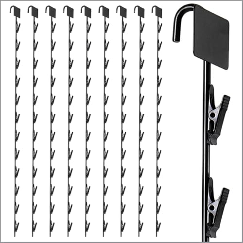Clip Strip Heavy Duty Merchandising Strips (31"), 12 hook stations