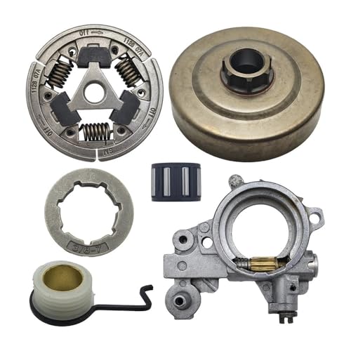 Piñón de embrague 3/8-7 compatible con MS361 para cortar leña sin interrupciones 2