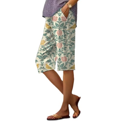 Flowy Pants for Women Hippie Novelty Y2K Designer Shorts Victorian