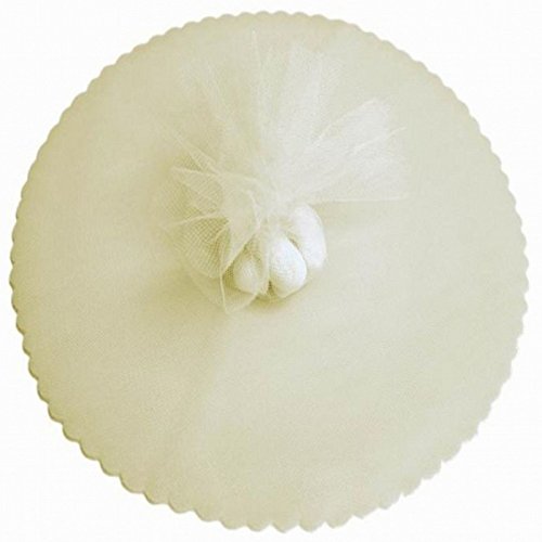 50 Scalloped Tulle Circles 9