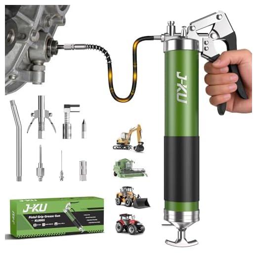 High Pressure Manual Grease Gun Kit
