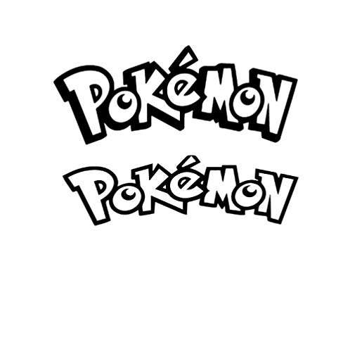 Preisvergleich Produktbild Wandaufkleber Pokémon 43x58cm Kunstwandhauptdekoration