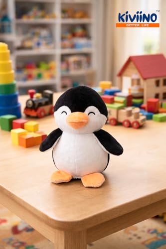 Image of Penguin Stuffed Plush Animal Toy| Ideal for Birthdays & Special Occasions for Girls /Boys, Baby Kids (19Cm)