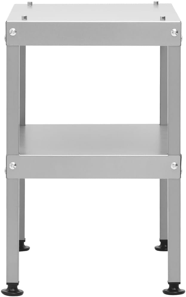 Aurrealdea view of the vidaXL Galvanized Steel Table