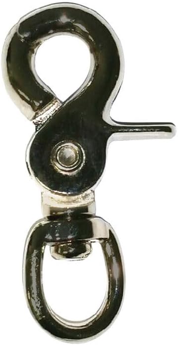 Baron 1/2 in. Dia. x 2-1/2 in. L Nickel-Plated Steel Trigger Snap 80 lb.