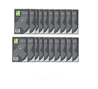 Q Connect Stenoblock 80 Blatt fein liniert 20 Stück