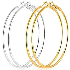 70mm-2 Pairs Gold/Sliver