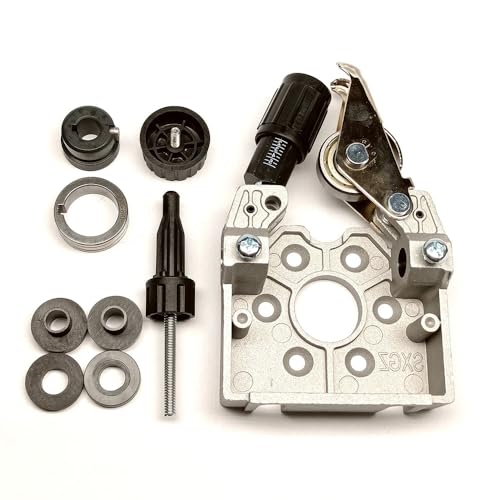 76zy-01 76zy01 Alimentador de alambre tubular de aluminio y acero MIG, sin motor, con marco, rodillo y rueda, máquina soldadora(A)