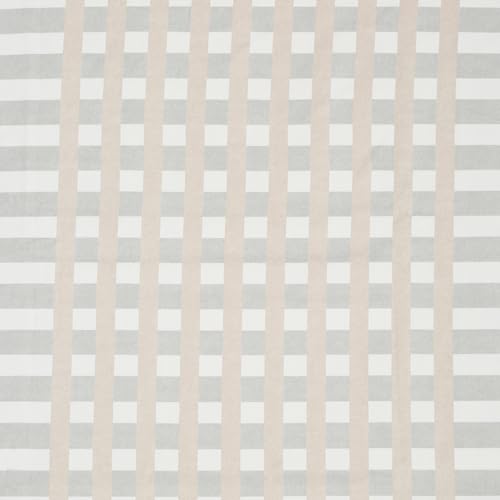 Image of Signature Digital Print Geometric Designs Super King Size Bedsheet - 108 x 108 inches | 100% Cotton-Feel Soft Fabric | Fade-Resistant Colors | 2 Matching Pillow Covers (Urban Linen Grid)