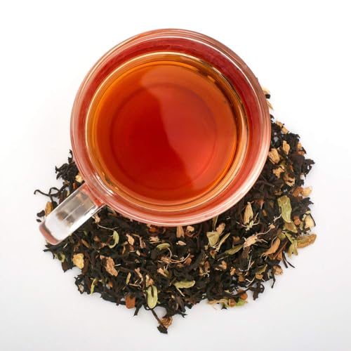Image of Goodwyn Kadak Masala Chai (100g) - Assam Tea with Cardamom, Cinnamon, Clove, Ginger & Black Pepper | Black & Milk Tea | Boosts Immunity, Aids Digestion & Energy | Export Quality | Reusable Tin Can