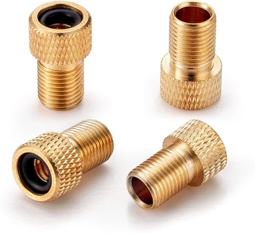 Adaptateur De Valve Presta En Laiton, Convertissez La Valve Presta De Votre Vélo En Adaptateur De...