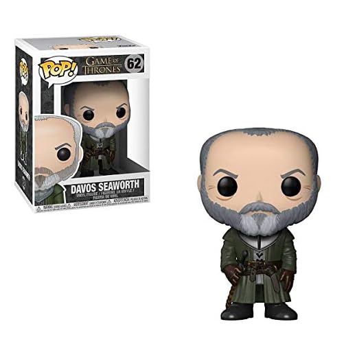 Funko- Pop Vinilo: Game of Thrones: Ser Davos Seaworth, Multicolor (29164)