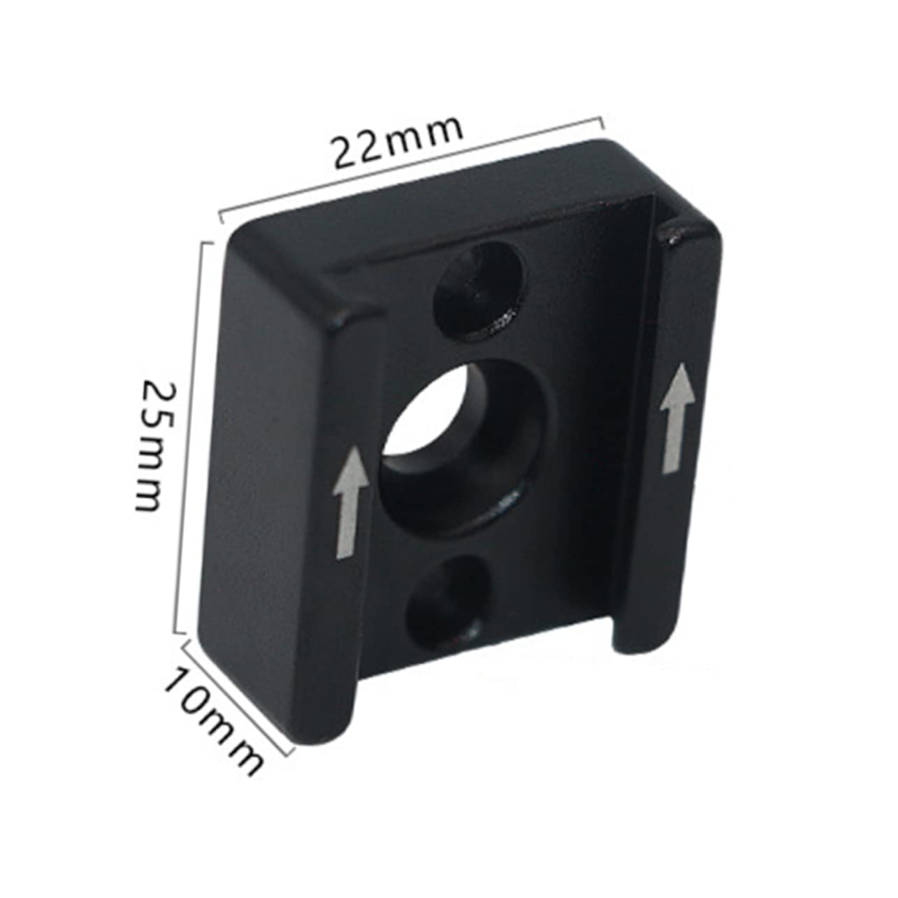 6 Sets Metall-blitzschuh-adapterhalterung Robuste Konstruktion Aus Aluminiumlegierung 1/4-schraube Für Kamerablitz