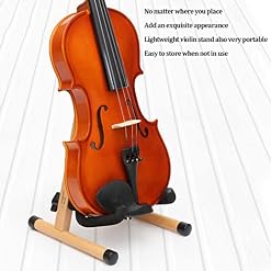 Support de violon en bois, support d’affichage de violons pliant de stockage réglable avec des vis pour mini guitare… - Les Beatles, Paul McCartney, John Lennon, RIngo Starr, George Harrison Support de violon en bois, support d'affichage de violons pliant de stockage réglable avec des vis pour mini guitare… – Image 4