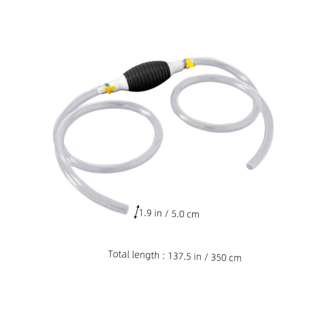 Alipis Handpumpe Für Benzin & Öl - Praktischer Transferschlauch 2 Meter