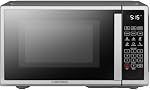 Four à Micro-Ondes de Comptoir Chefman 0.7 pi³ Micro-Ondes Numérique en Acier Inoxydable 700 Watts avec 6 Menus Automatiques, 10 Niveaux de Puissance, Mode ÉCO, Mémoire, Fonction Muet, Verrouillage de Sécurité Enfant, Facile à Nettoyer