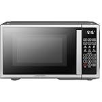 Chefman Countertop Microwave Oven 0.9 Cu. Ft. Digital Stainless Steel Microwave 900 Watt with 6 Presets, Eco Mode, Mute Option, Memory Function, Child Safety Lock, Kitchen, Home, Dorm Essentials