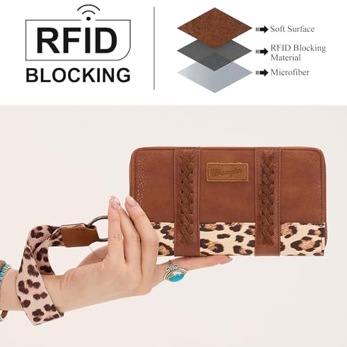 Image of X Wrangler Wristlet Western Wallet Boho Aztec Credit Card Holder for Women
