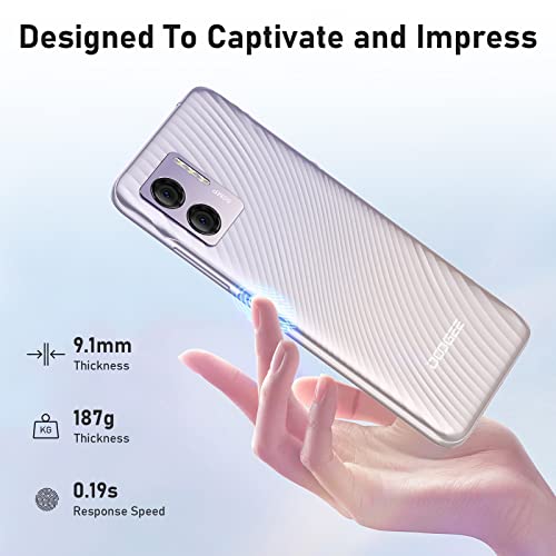Doogee N50 Unlocked Android Phone 2023, 6.52" Fhd Smartphone 15Gb Ram+128Gb Rom (Tf 1Tb) Android 13 Cell Phones, Octa Core, Dual 4G Sim, 18W Pd 4200Mah, 50Mp+8Mp Camera, Face Id, T-Mobile, Us Version #TOP1