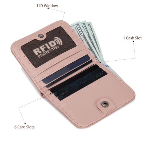 Image of Montana West X Wrangler Wallet Women Small Rfid Blocking Wallets Bifold Credit Card Holder Slim Wallets with Zipper Pocket