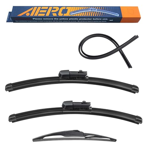 AERO Wipers Replacement for Honda CR-V CRV 2026 2025 2024 2023, 24'+19' Front + 10' Rear, Premium...