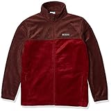 Tejido suave: esta chaqueta de forro polar Columbia Steens Mountain para hombre con cremallera 2.0 es de forro polar de 100% poliéster ultrasuave para la cantidad perfecta de calor.